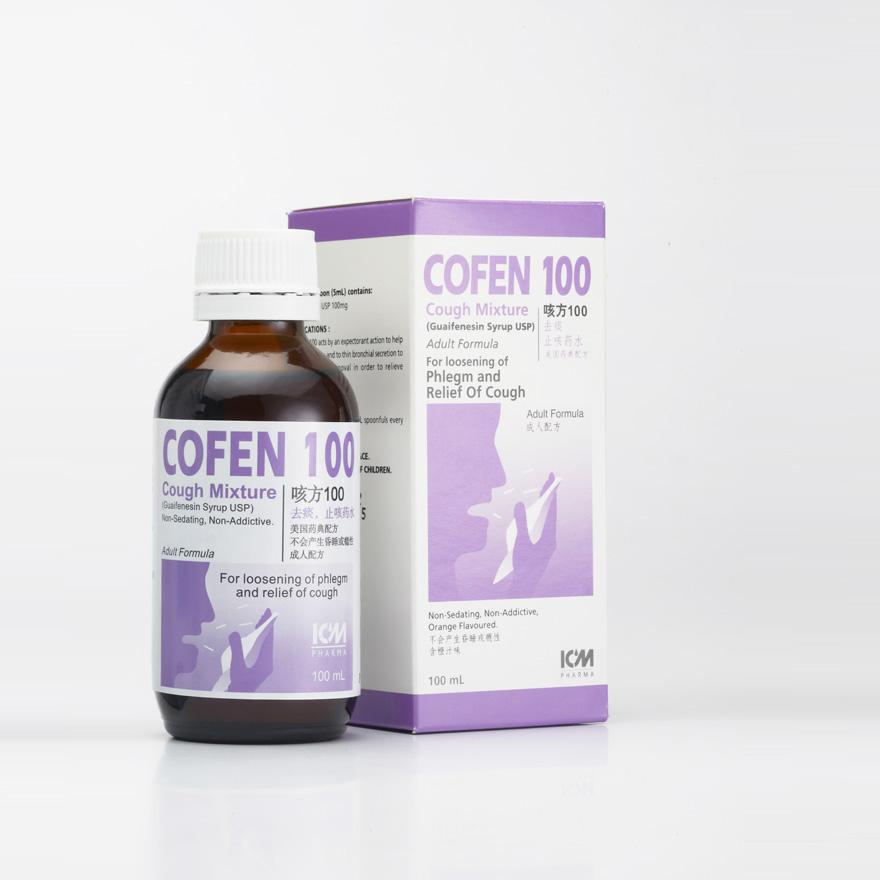 ICM PHARMA Cofen 100 Cough Mixture 100ml