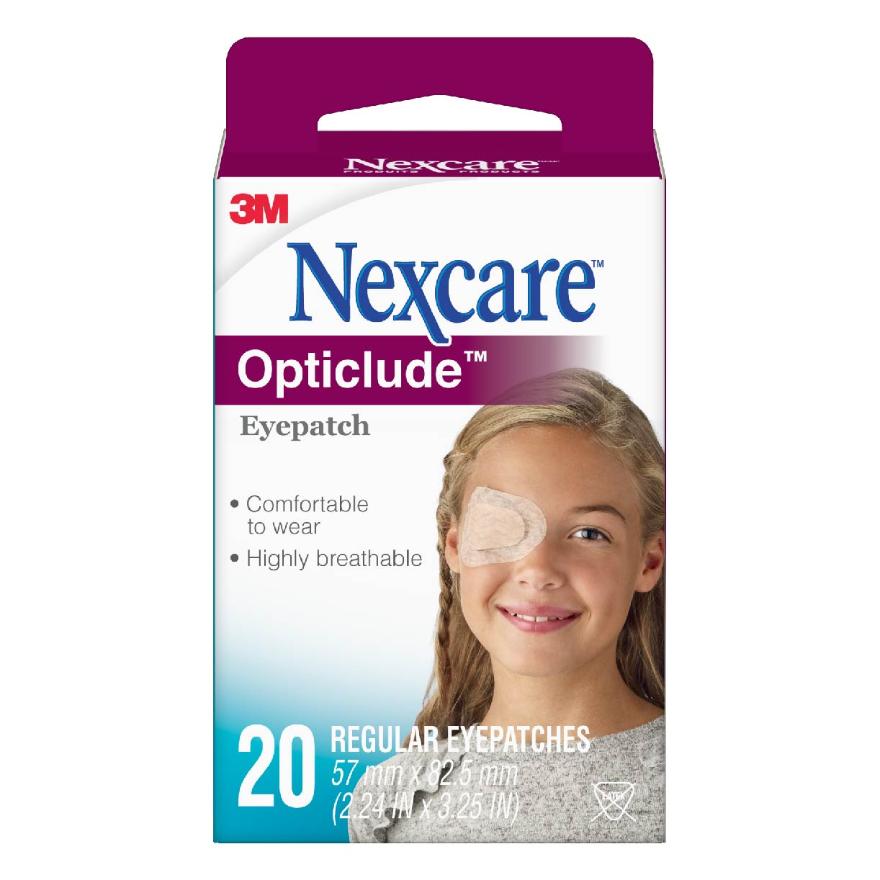 NEXCARE™ Opticlude Orthoptic Eye Patch Regular Size 20s