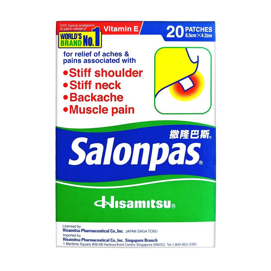 SALONPAS® Pain Relieving Patch 20s