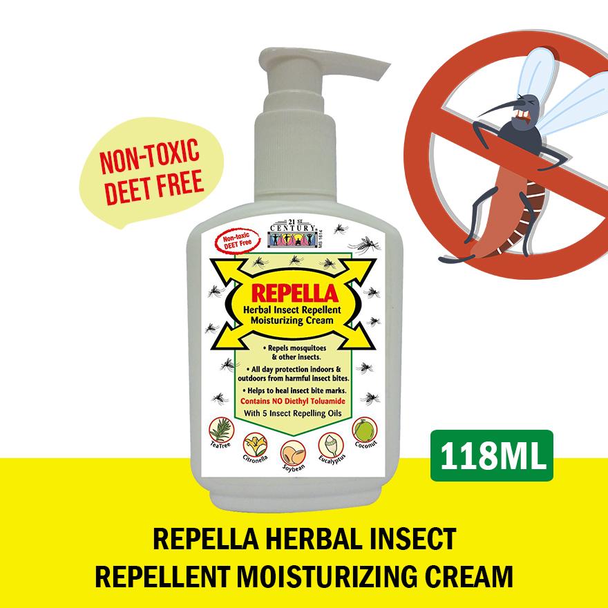 21ST CENTURY Herbal Insect Repellent Moisturizing Cream (Contains No Diethyl Toluamide) 118ml