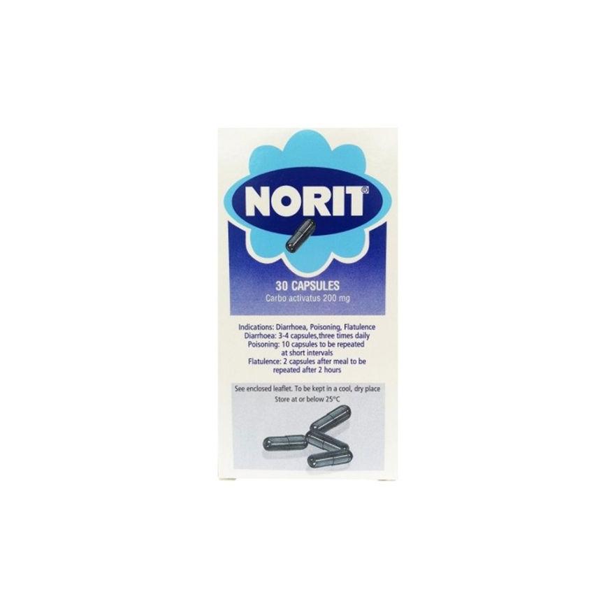 NORIT Carbo Activatus 200mg 30s