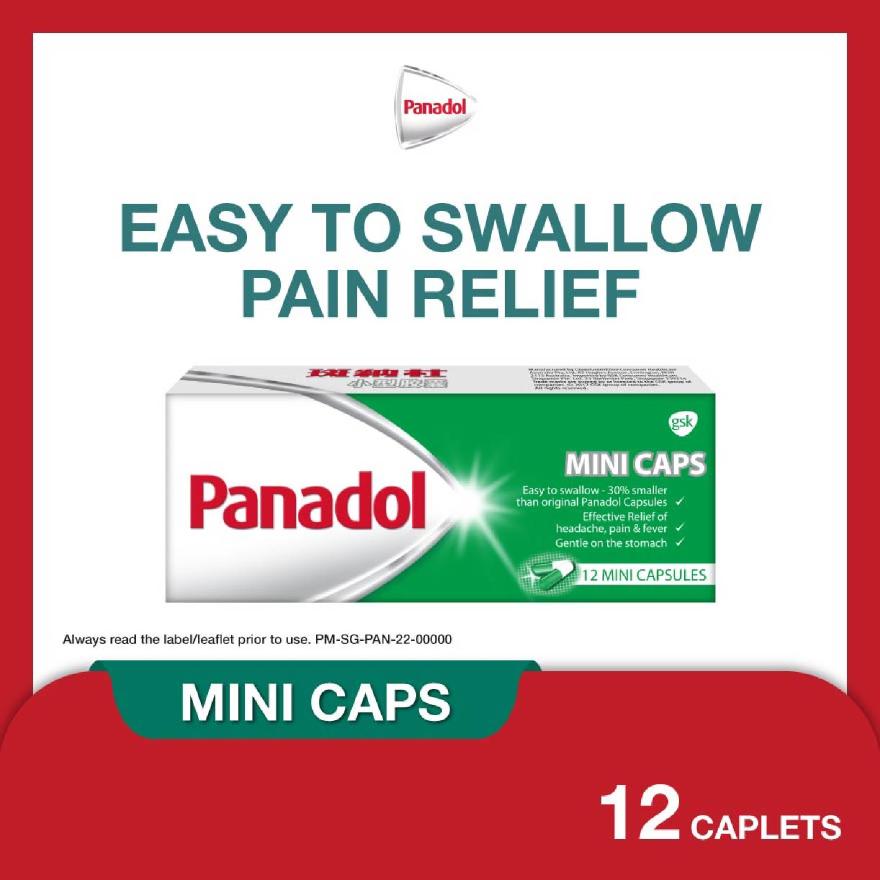 PANADOL Panadol Mini Caplet 12s (30% smaller)