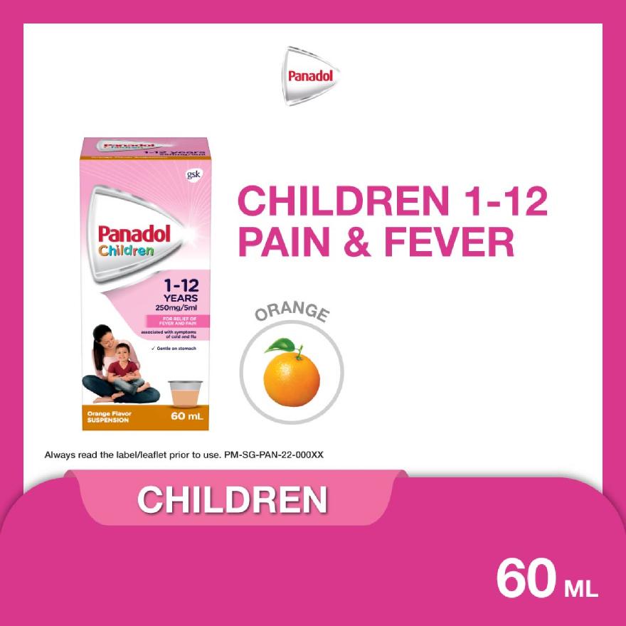 PANADOL Children's Suspension 1-12 years 60ml