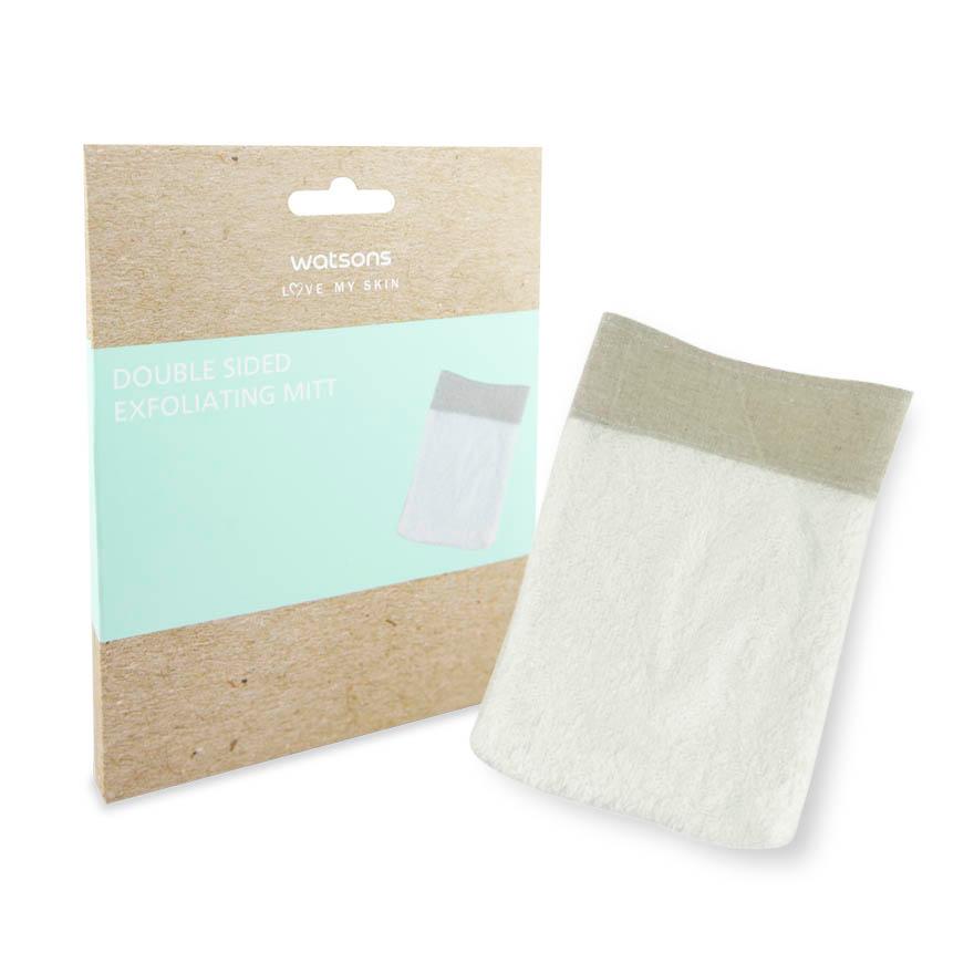 WATSONS Double Sided Exfoliating Mitt 1s