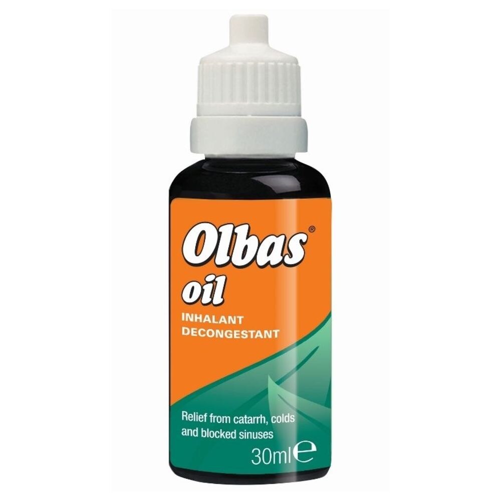 OLBAS Olbas Oil (Relieve of Bronchial and Nasal Congestion, Hay Fever and Minor Infections of the Airways by Inhalation) 30ml