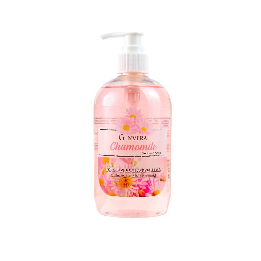 GINVERA Chamomile Gel Anti-Bacterial Hand Soap (Calming And Moisturizing) 500g