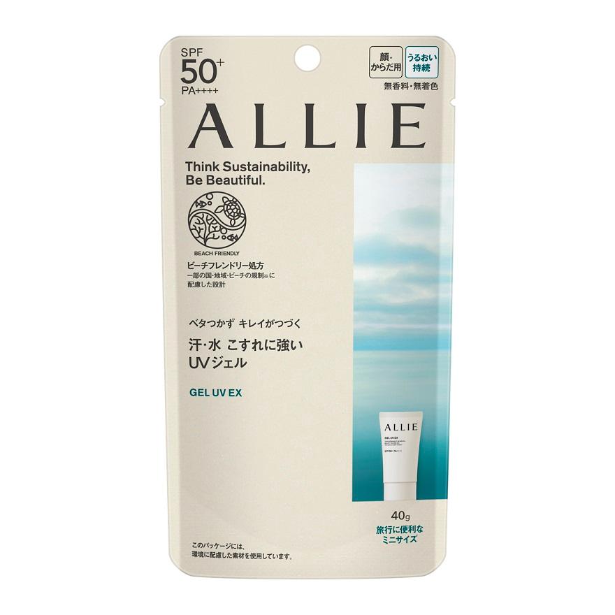 ALLIE Chrono Beauty Gel UV EX Mini Sunscreen SPF50+ PA++++ (Suitable for Face & Body) 40g