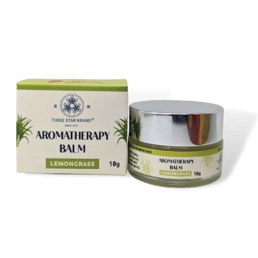 THREE STAR BRAND Aromatherapy Balm Lemongrass 18g