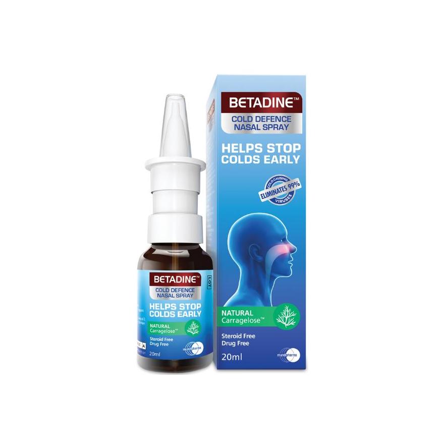 BETADINE® Cold Defence Adult Nasal Spray 20ml