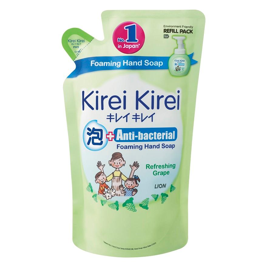 KIREI KIREI Anti-Bacterial Foaming Hand Soap Refreshing Grape 200ml