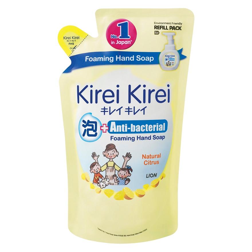 KIREI KIREI Anti-Bacterial Foaming Hand Soap Natural Citrus 200ml