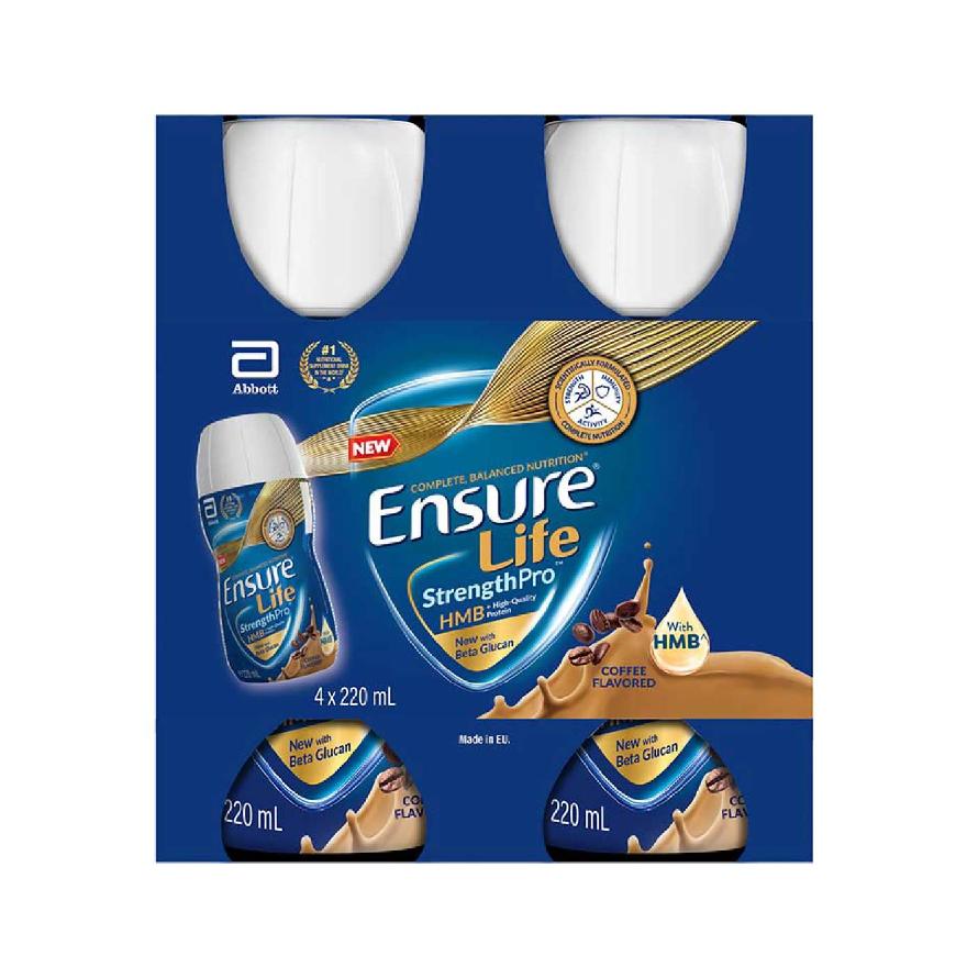 ENSURE Strength Pro Coffee Liquid 220ml x 4s