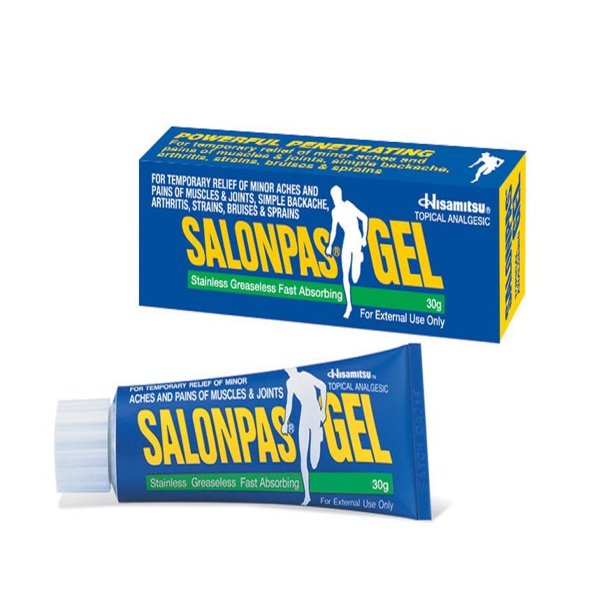 SALONPAS® Temporary Pain Relief Gel 30g