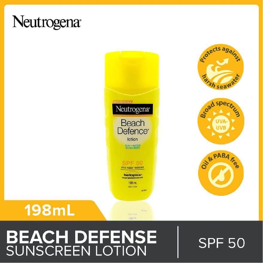 NEUTROGENA Beach Defense Sunscreen Lotion SPF50 198ml