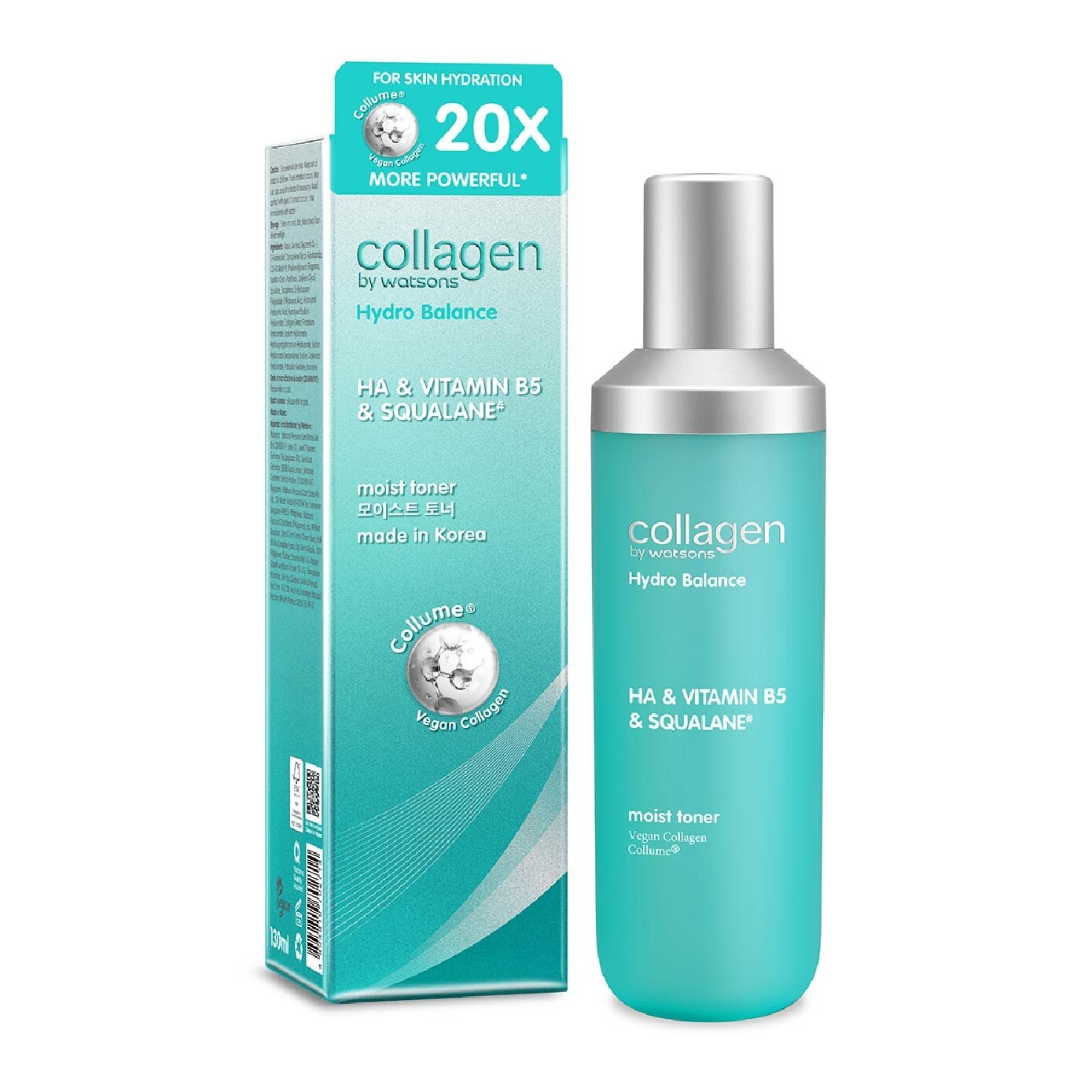COLLAGEN BY WATSONS Hydro Balance HA & Vitamin B5 & Squalane Moist Toner 130ml