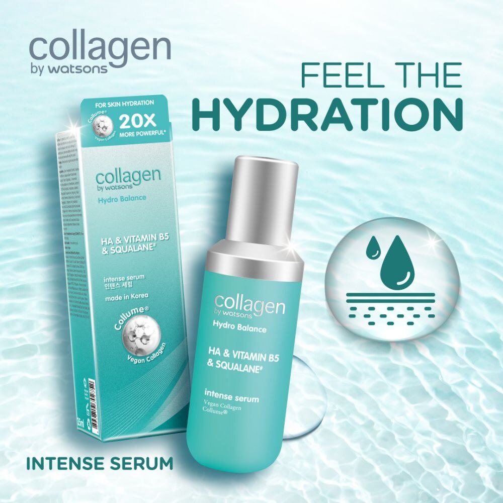 COLLAGEN BY WATSONS Hydro Balance HA & Vitamin B5 & Squalane Intense Serum 35ml