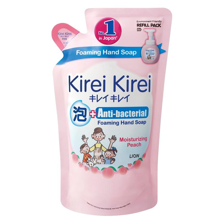 KIREI KIREI Anti-Bacterial Foaming Hand Soap Moisturizing Peach 200ml