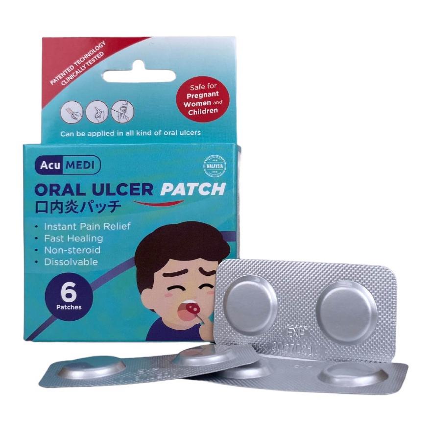 ACUMEDI Oral Ulcer Patch (Safe For Pregnant Women & Children) 6s