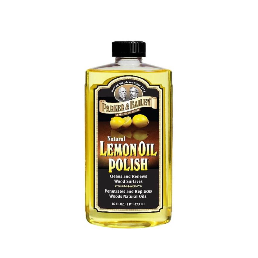 PARKER & BAILEY Natural Lemon Oil Polish Fresh Lemon Scent (Cleans & Renews Wood Surface) 473ml