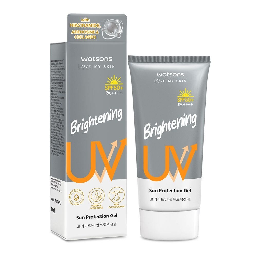 WATSONS Brightening UV Sun Protection Gel SPF50+ PA++++ 50ml