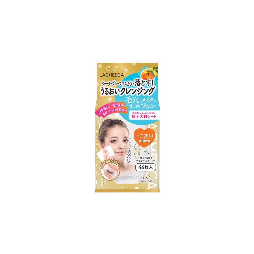 KOSE COSMEPORT Softymo Lachesca Cleansing Sheet Rich Moist 46s