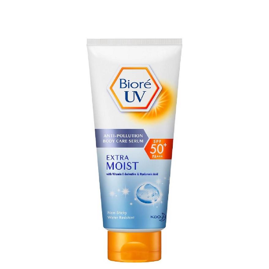 BIORE UV Anti-Pollution Body Care Serum SPF50+ PA+++ Extra Moist 150ml