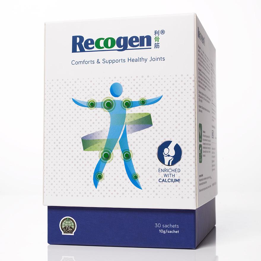 RECOGEN Calcium 10g x 30 Sachets (Comforts & Support Healthy Joints)