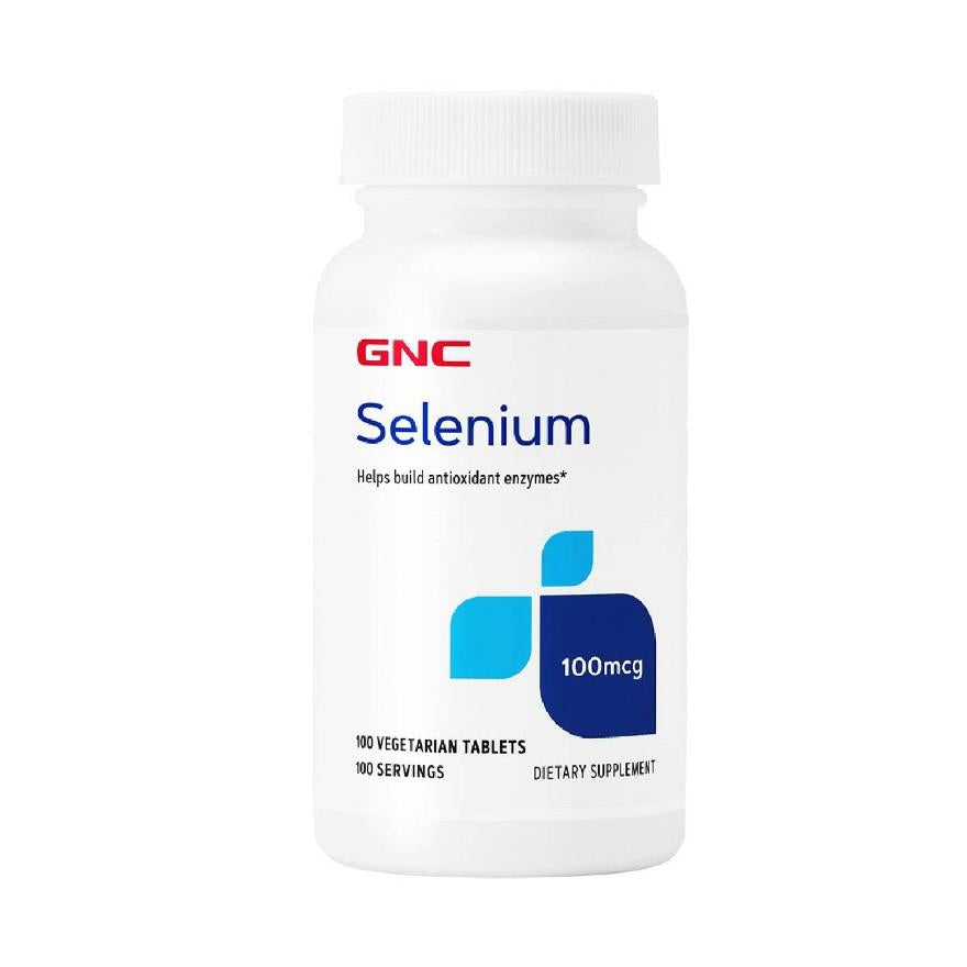 GNC Selenium 100mcg Tablet Vegetarian 100s