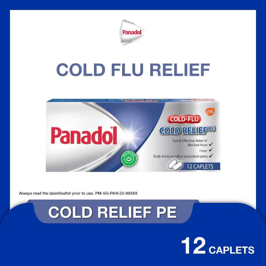 PANADOL Cold Relief PE Caplet 12s