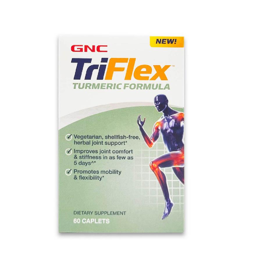 GNC TriFlex Turmeric Formula Caplet Vegetarian 60s