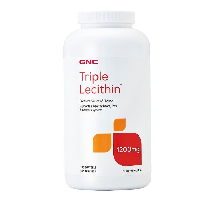 GNC Triple Lecithin 1200mg Softgel 180s