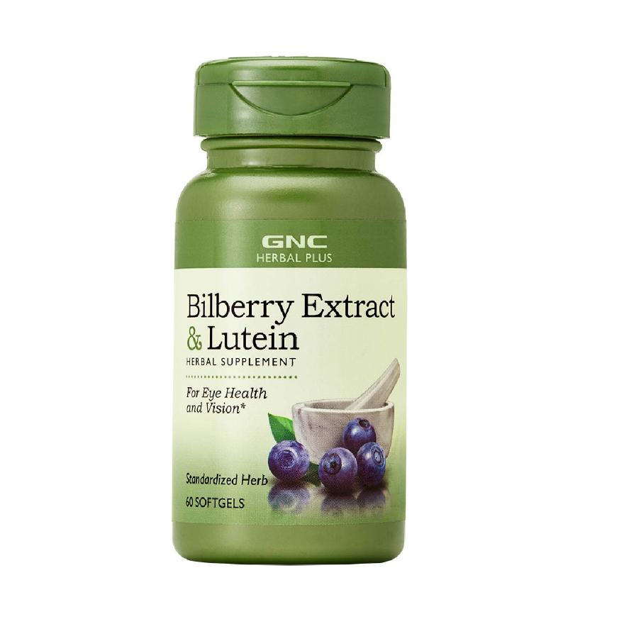 GNC Herbal Plus® Bilberry Extract & Lutein Softgel 60s