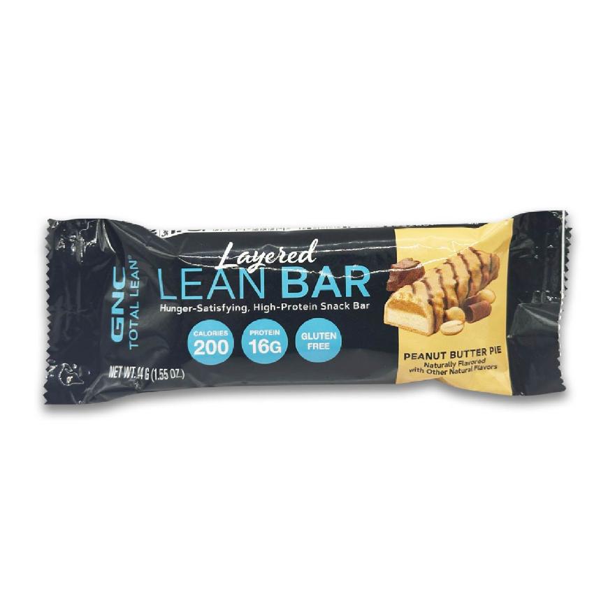GNC Total Lean® Bar Protein Snack Bar Peanut Butter Pie 44g