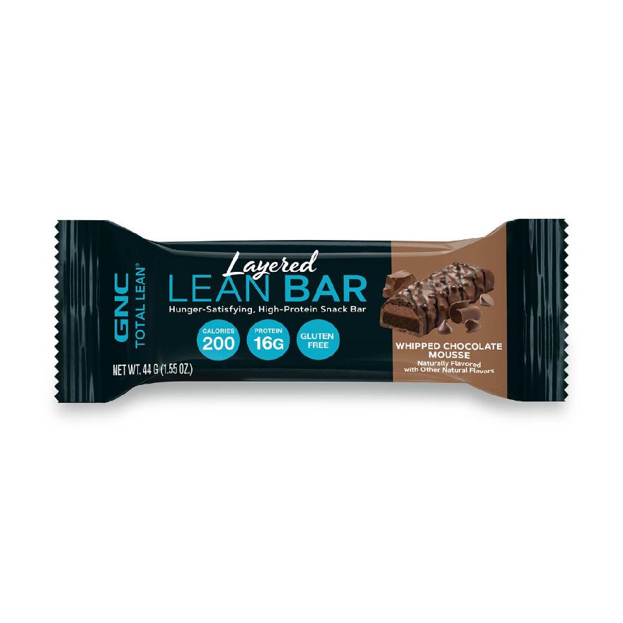 GNC Total Lean Bar Protein Snack Bar Whipped Chocolate Mousse 44g
