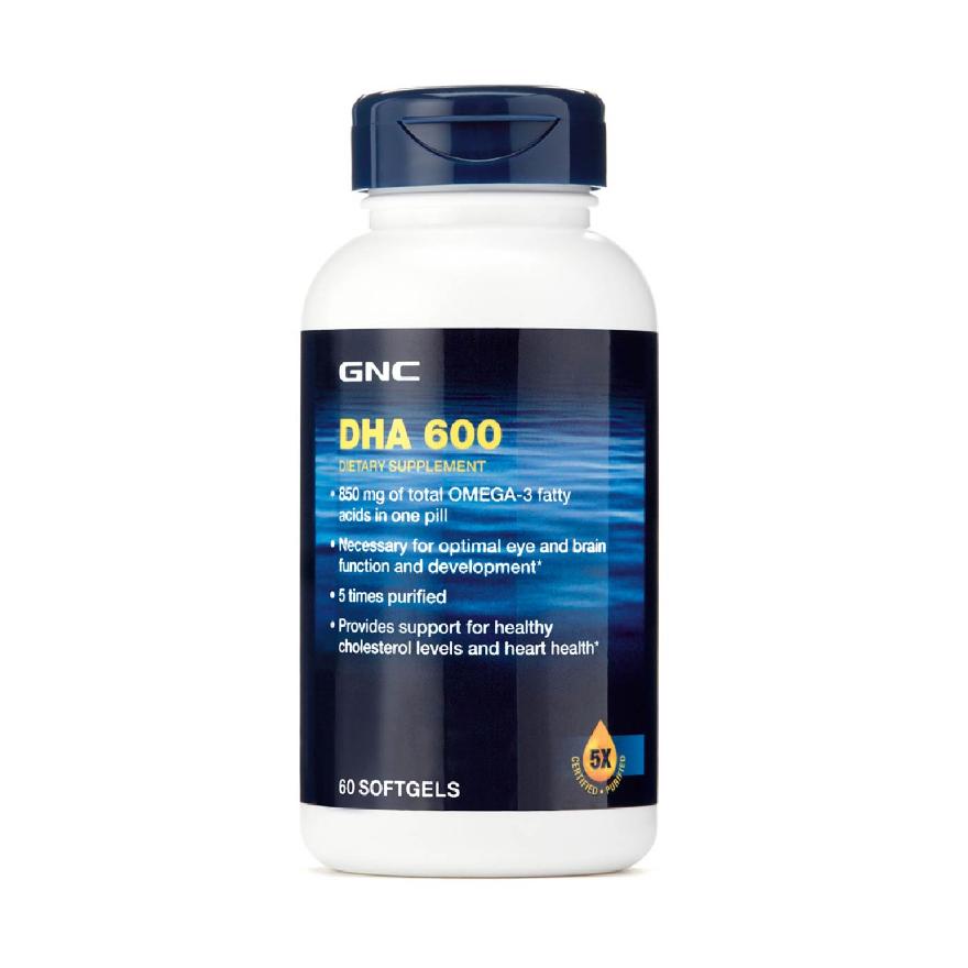 GNC DHA 600 850mg Softgel 60s