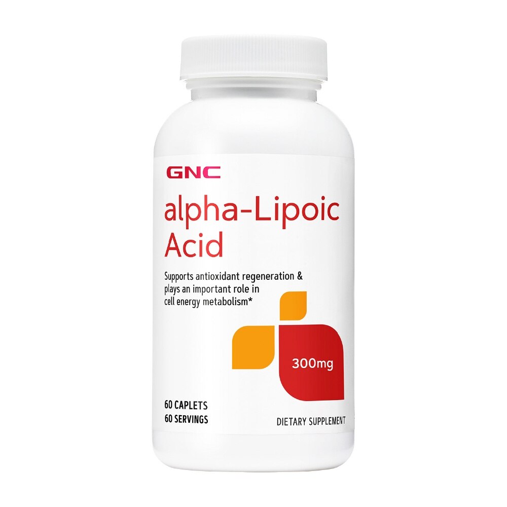 GNC Alpha-Lipoic Acid 300mg Caplet 60s
