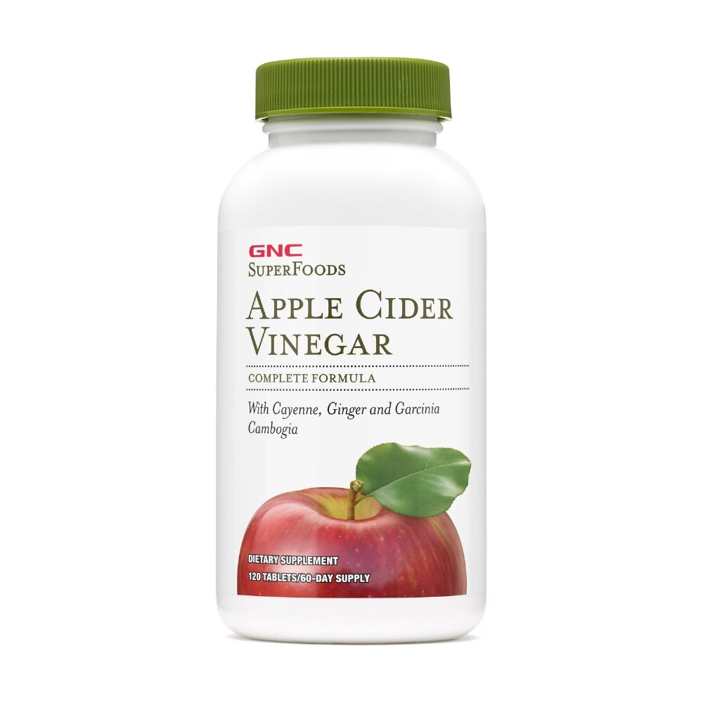 GNC Superfoods Apple Cider Vinegar Tablet 120s