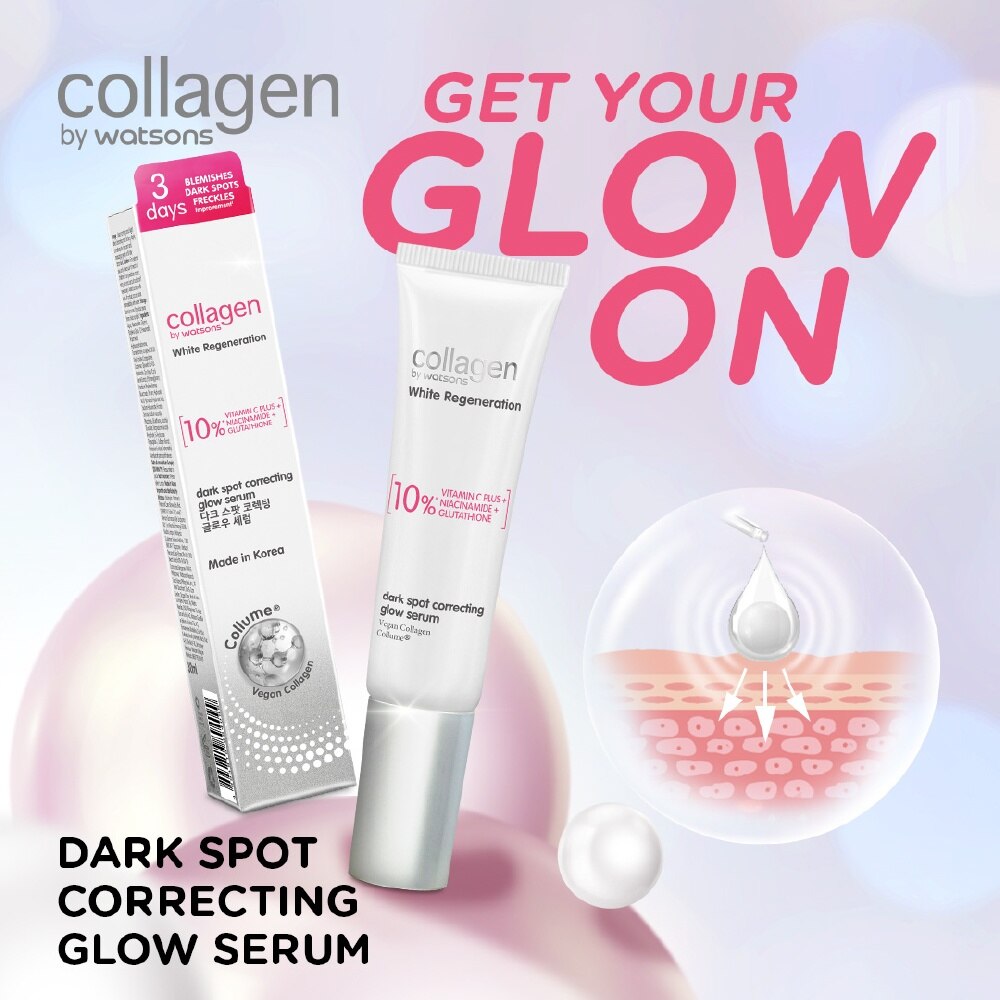 COLLAGEN BY WATSONS White Regeneration Dark Spot Correcting Glow Serum 30ml