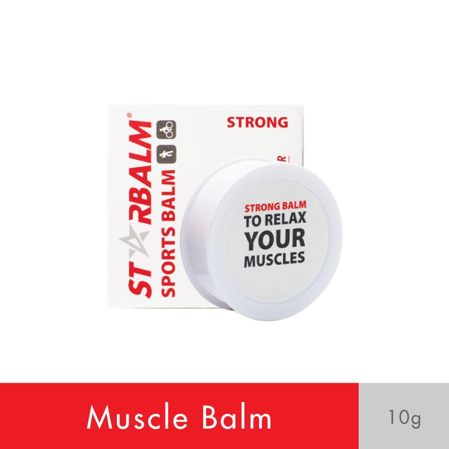 STARBALM Sports Balm Strong White (Increase Blood Circulation + Reduce Muscle Tension) 10g