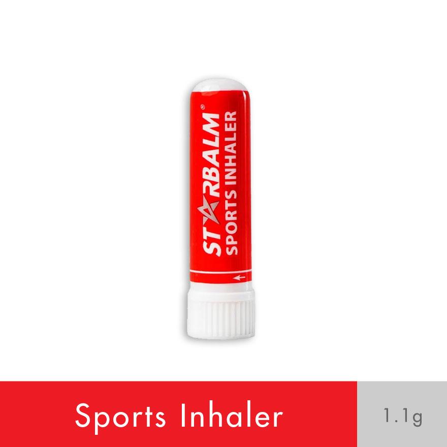 STARBALM Sports Inhaler (Clear Nasal Passageway + Improve Stamina & Endurance + Increase Oxygen in Bloodstream) 1.1g